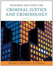 Research Methods for Criminal Justice and Criminology 5th