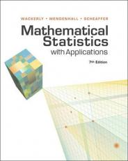 Mathematical Statistics with Applications 7th