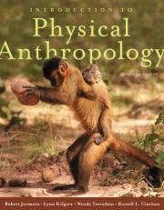  Introduction to Physical Anthropology: 9780495187790