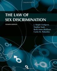 The Law of Sex Discrimination 4th