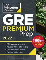 Princeton Review GRE Premium Prep 2022 : 7 Practice Tests + Review and Techniques + Online Tools