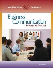 Business Communication : Process and Product (Book Only) 7th