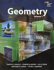 HMH Geometry : Interactive Student Edition Volume 1 2015 