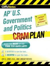CliffsNotes AP U. S. Government and Politics Cram Plan 