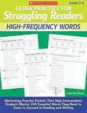Extra Practice for Struggling Readers: High-Frequency Words 