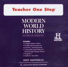 Modern World History - Patterns of Interaction - Teacher One Stop DVD-ROM