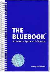 The Bluebook : A Uniform System of Citation (English Edition) 