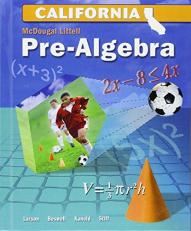 Pre-Algebra-California Edition 