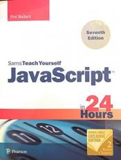 Sams Teach Yourself Javascript in 24 Hours