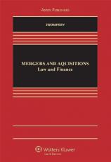 Mergers and Acquisitions : Law and Finance 