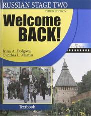 Russian Stage Two : Welcome Back! with Workbook