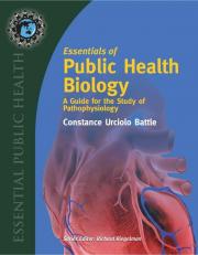 Essentials of Public Health Biology 1st