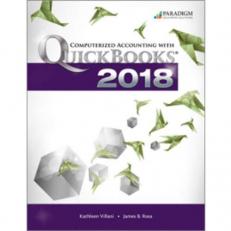 Computerized Accounting with QuickBooks 2018 