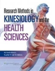 Research Methods in Kinesiology and the Health Sciences with Access 