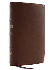 NKJV Thinline Reference Bible [Large Print, Brown] 
