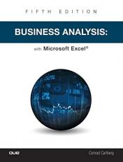 Business Analysis with Microsoft Excel 5th