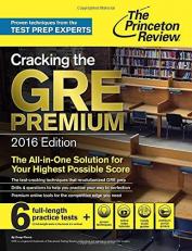 Cracking the GRE Premium 2016 