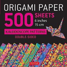 Origami Paper 500 Sheets Kaleidoscope Patterns 6 (15 Cm) : Tuttle Origami Paper: High-Quality Double-Sided Origami Sheets Printed with 12 Different Designs (Instructions for 6 Projects Included)