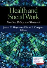 Health and Social Work : Practice, Policy, and Research 