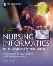 Nursing Informatics For Advanced Prac. Nurse 3rd