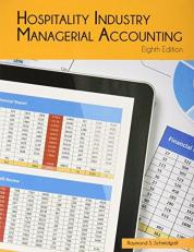 Hospitality Industry Managerial Accounting 8th