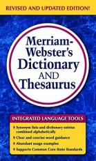 Merriam-Webster's Dictionary and Thesaurus 