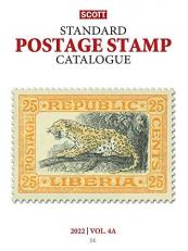 2022 Scott Stamp Postage Catalogue Volume 4: Cover Countries J-M : Scott Stamp Postage Catalogue Volume 4: Countries J-M 
