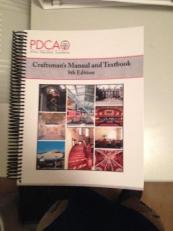 PDCA Craftsman's Manual and Textbook : 8th Edition