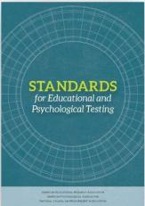Standards for Educational and Psychological Testing 