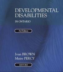 developmental disabilities 