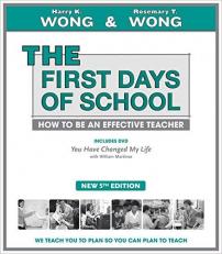 THE First Days of School : How to Be an Effective Teacher (Pk W/Dvd)