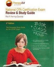 National OTA Certification Exam Review and Study Guide 3rd
