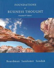 Foundations of Business Thought : Amended Ninth Edition