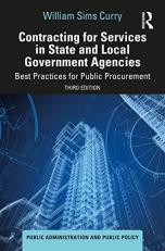 Contracting for Services in State and Local Government Agencies : Best Practices for Public Procurement 