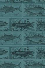 Fishing Log Book: Classic Fishing Journal for Men, Women or Kids; 110 page Vintage Fishermans Notebook; Record weather, species, size, moon, bait, lures and more! 