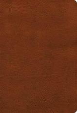 NASB Super Giant Print Reference Bible, Burnt Sienna LeatherTouch, Indexed 