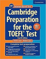 CAMBRIDGE PREPARATION FOR THE TOEFL TEST BOOK WITH ONLINE PRACTICE TESTS 4TH EDITION