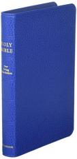 NLT Pitt Minion Reference Bible, Blue Calf Split Leather, Red-Letter Text, NL444:XR 