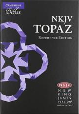NKJV Topaz Reference Edition, Black Goatskin Leather, Nk676: Xrl 