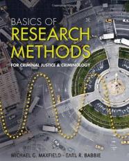 Basics of Research Methods for Criminal Justice and Criminology 3rd