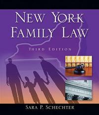 New York Family Law 3rd