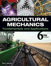 Agricultural Mechanics: Fundamentals & Applications, 6e