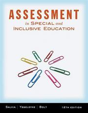 Assessment : In Special and Inclusive Education 12th