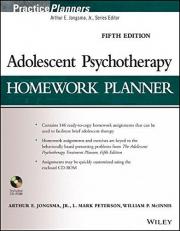 Adolescent Psychotherapy Homework Planner with CD 5th