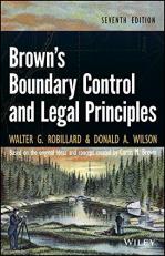 Brown's Boundary Control and Legal Principles 7th