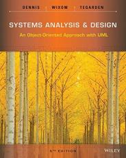 Systems Analysis and Design : An Object-Oriented Approach with UML 5th