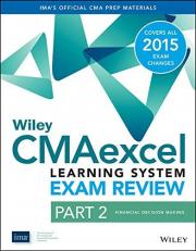 Wiley CMAexcel Learning System Exam Review 2015 part 2