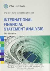 International Financial Statement Analysis 3rd