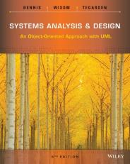 Systems Analysis and Design: An Object Oriented Approach with UML 
