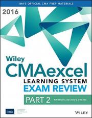CMA Excel Learning System Exam Review Part 2